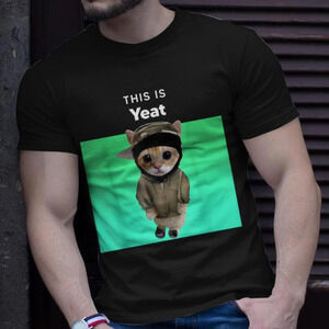 This Is Yeat Cute Cat Adorable Feline Kitten Lover T-Shirt